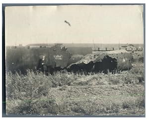 France, Pas-de-Calais, Usines. Réservoir à benzol