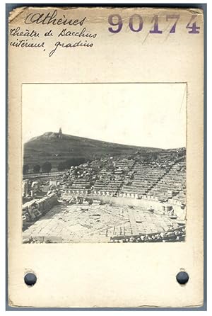 Grèce, Athènes, Théâtre de Bacchus