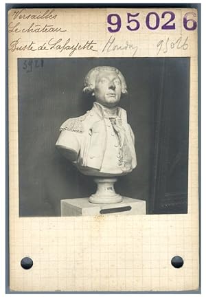 France, Château de Versailles, Buste de Lafayette