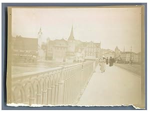 Suisse, Lucerne, Pont de fer