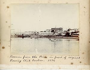 Argentine, Argentina, Rosario viewed from the River. Rowing Club