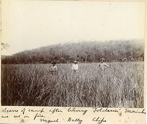 South America, Scene of camp after having "Iolderia"