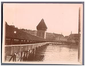 Suisse, Lucerne, Kapellbrücke