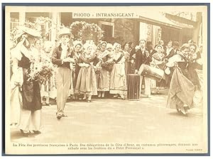 France, La Fête des provinces françaises à Paris. Délégation Côte d'Azur