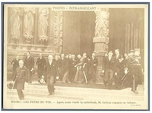 France, Reims: Les Fêtes du Vin, Président Albert Lebrun