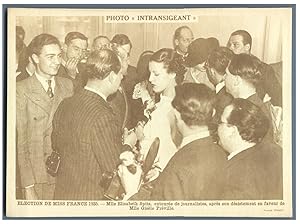 France, Elections de Miss France 1935, Mlle. Elisabeth Spitz