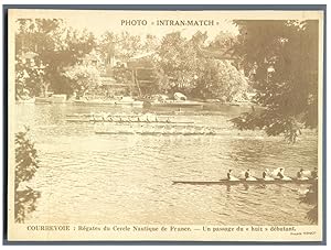 France, Courbevoie, régates du Cercle Nautique de France