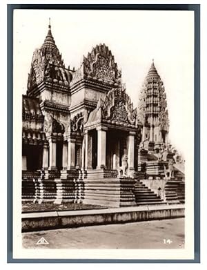 France, L'Exposition Coloniale de 1931 à Paris. Le Temple d'Angkor-Vat