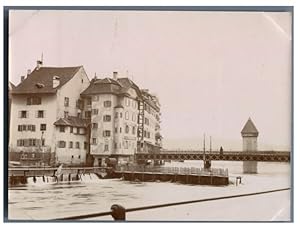 Suisse, Lucerne, Le Reuss