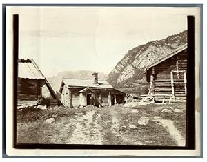 Norvège, Ancien Village norvégien. Old Norwegian village