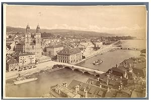 Zürich, vue générale (Suisse)