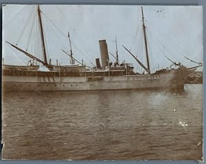 Tunisie, Tunis (    ), Le Port et le yacht italien "Florentina II"