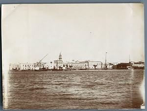 Tunisie, La Goulette (          ), Vue prise du côté du Canal