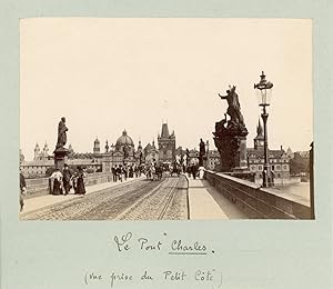 Tchécoslovaquie, Prague, le Pont Charles