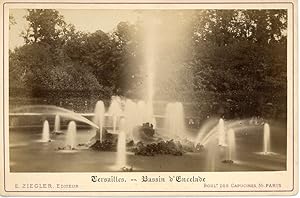 E. Ziégler, France, Versailles, Bassin de l'Encelade