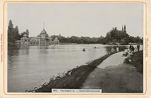 Hongrie, Budapest, Varosligeti to. - Stadtwäldchenteich