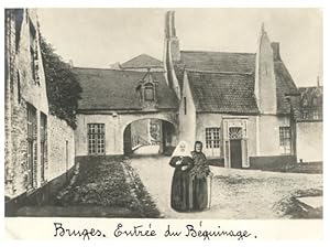 Belgique, Bruges, Le Béguinage fondé au XIIe siècle