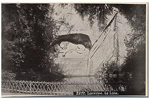 Suisse, Lucerne, Monument du Lion