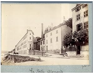 France, Lyon, Quai de Serin. La Tour de la Belle Allemande