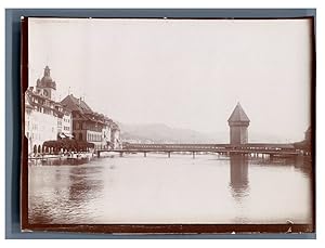 Suisse, Vue de Lucerne