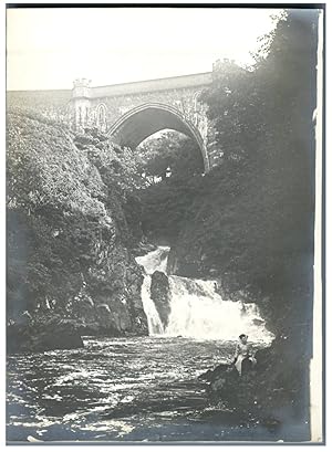 Ireland, Poulaphouca, Waterfall Wicklow