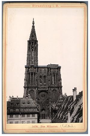 France, Strasbourg, Das Münster. La Cathédrale