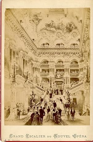 France, Paris, Grand Escalier du Nouvelle Opéra