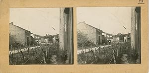 STEREO, France, Ancerviller, Village mis en état de défense