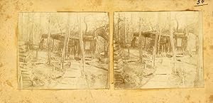 STEREO, France, Forêt de Parroy, au P.C. Goutelein