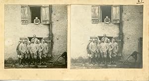 STEREO, France, Mignéville, Photo de groupe avec officiers