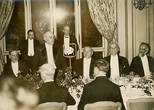 Paris, Albert Sarraut au dîner du syndicat des conditions régionaux