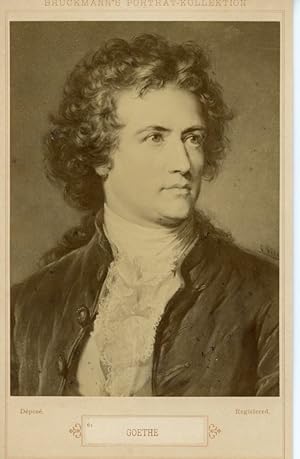 Bruckmann, Goethe, d'après un dessin