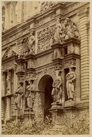 Allemagne, Francfort-sur-le-Main, portail Renaissance