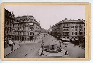 Allemagne, rue de l'Empereur à Francfort.