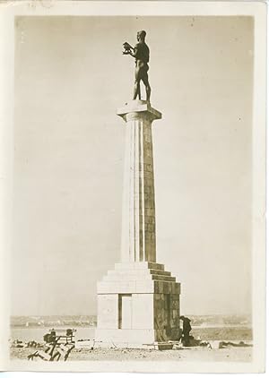 Serbie, Belgrade, La Statue colossale de la victoire