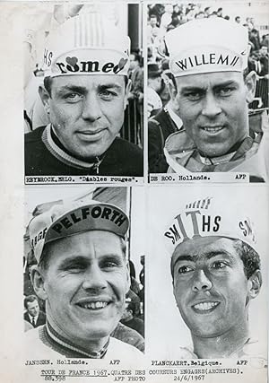 Cyclisme, 4 coureurs du Tour de France 1967