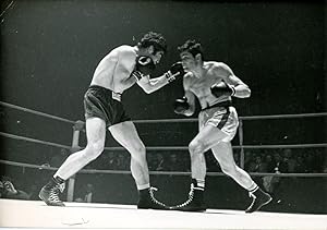 Boxe, Jacques Marty et Yoland Leveque