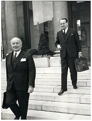 France, le général Pierre Billotte et André Malraux