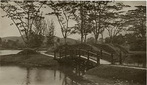 Malaisie, wood bridge