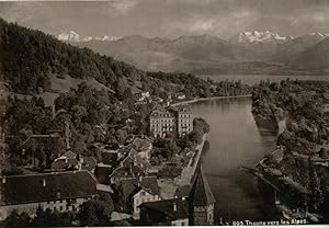 Suisse, Thoune vers les Alpes