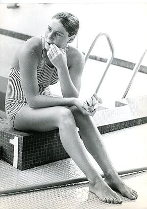 Natation, Karen Muir s'entraînent à la Piscine de Montreuil