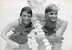 Natation, Bénédicte Duprez et Kiki Caron