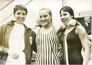 Natation, Dominique Mollier, Claude Mandonnaud et José Kersaudy