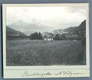 Deutschland, Berchtesgaden mit Watzmann