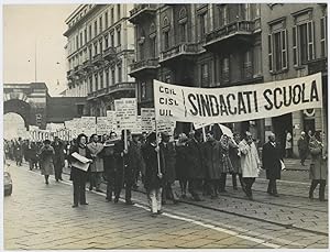 Milan, manifestation des enseignants