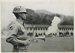 Japan, Camp Otsu, Pvt. McFadden, son of Mr. and Mrs. Roy McFadden of Waupaca, Wis.