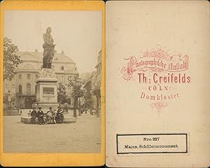 Creifelds, Allemagne, Mainz, Schillermonument