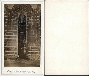 Mont-Saint-Michel, Crypte des gros piliers