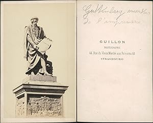 Guillon, Strasbourg, Statue de Gutenberg