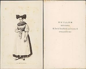 Guillon, Strasbourg, costumes d'après dessin, Duché de Bade